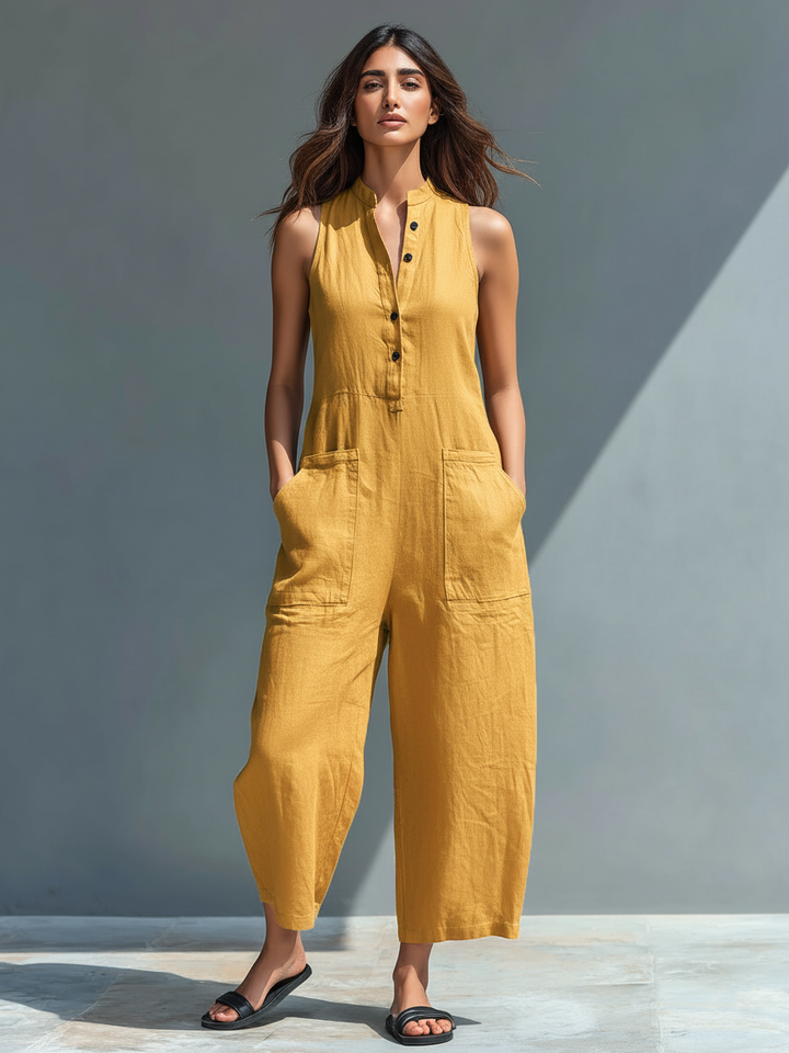 Céline™ | Combinaison élégante sans manches