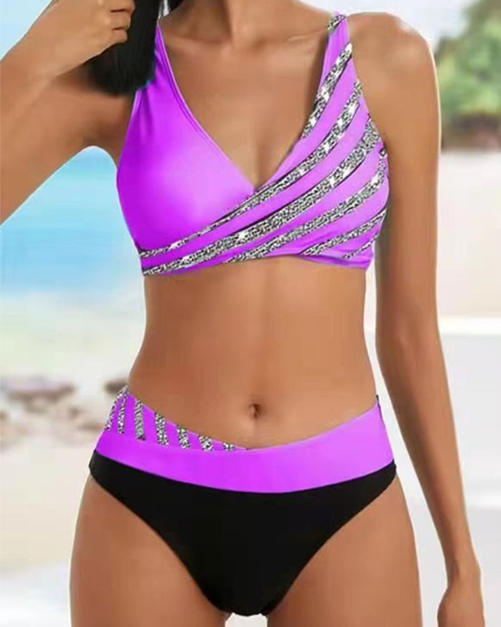 Mona - Maillot de Bain Imprimé aux Couleurs Chaudes