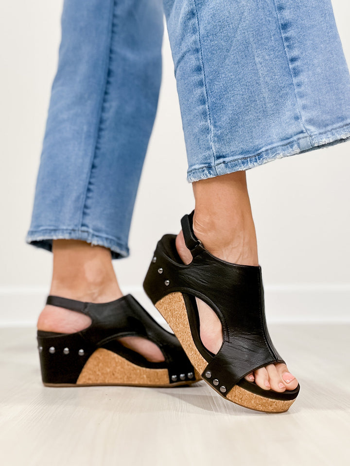 Briellae - Compensé Sandal with Heel