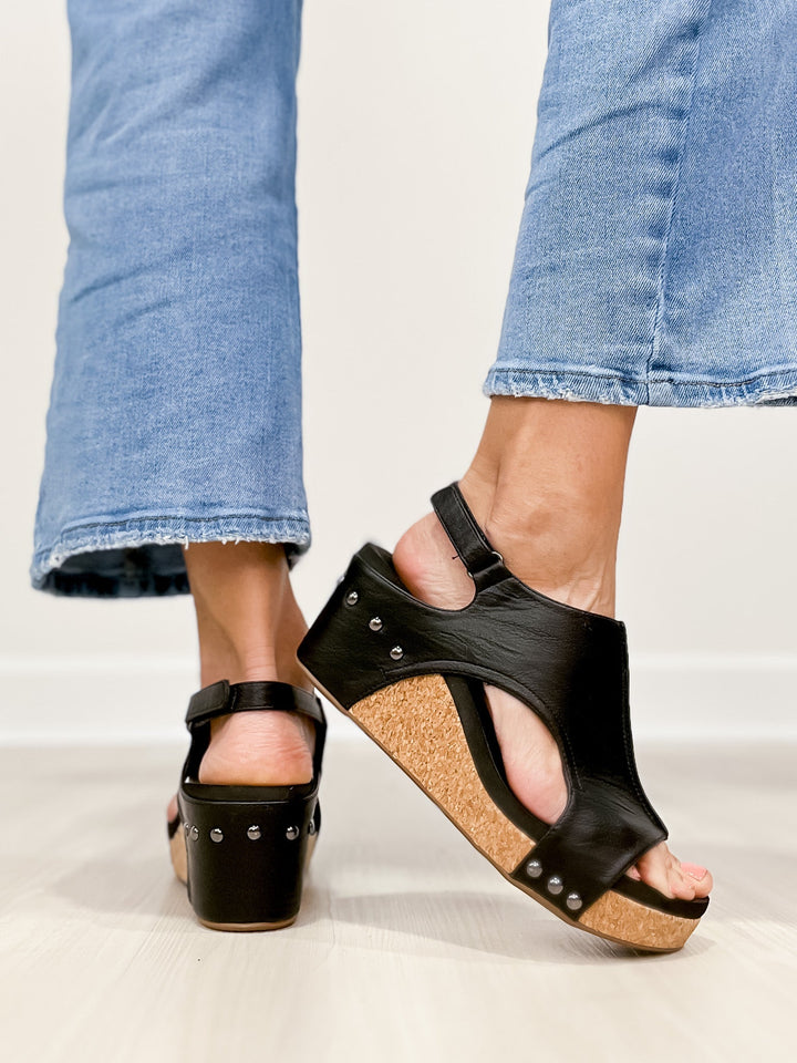 Briellae - Compensé Sandal with Heel