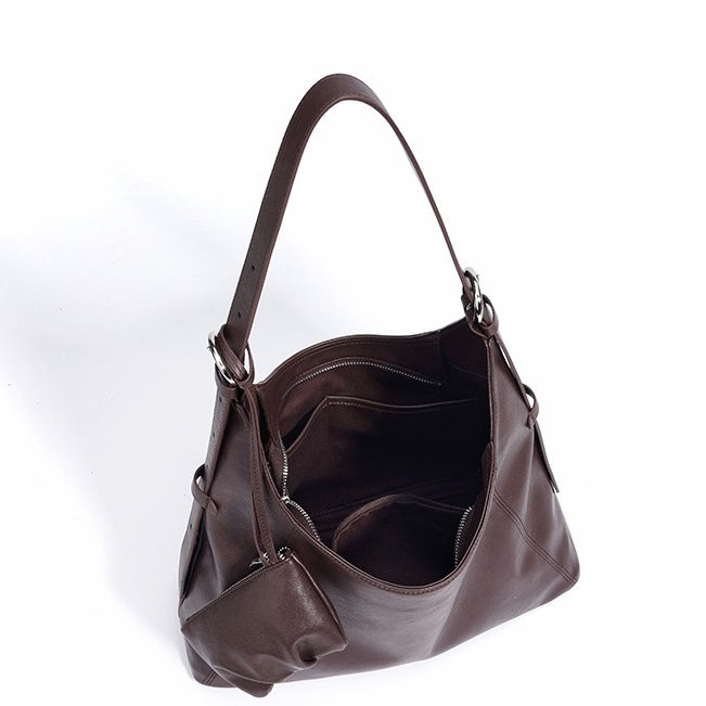 Nivara | Sac à bandoulière en cuir véritable