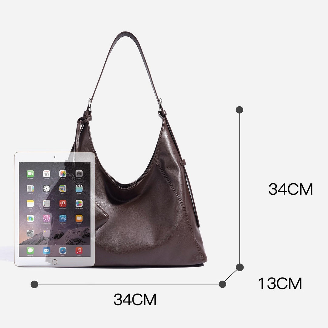 Nivara | Sac à bandoulière en cuir véritable