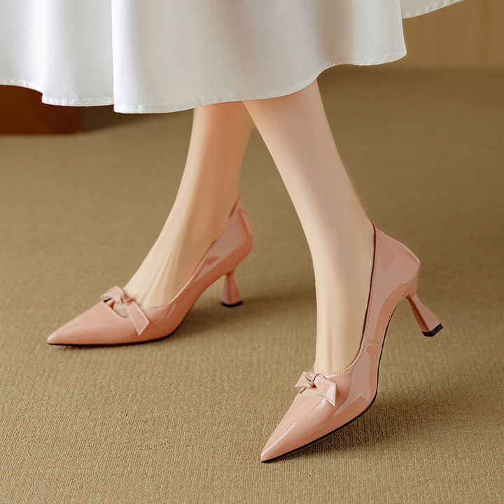 Escarpins en cuir véritable Elayna