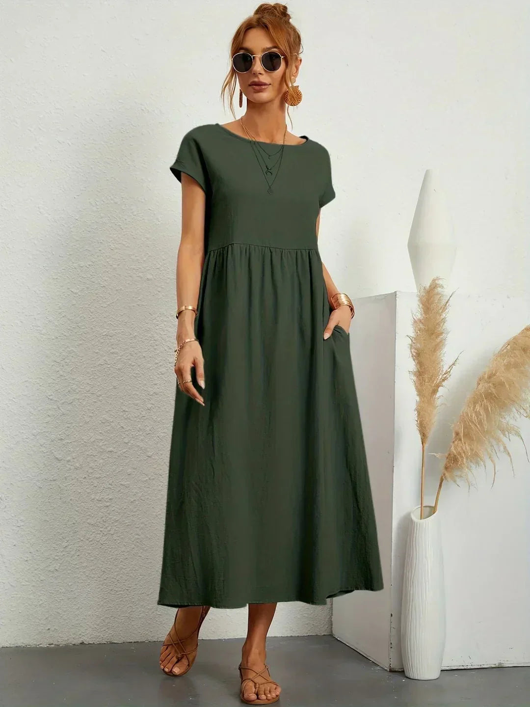 Ursina™ | Fluid Midi Robe