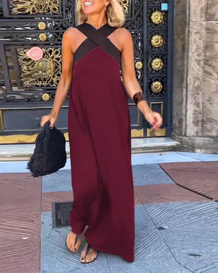 Quirine™ | Robe Maxi à Enveloppement Avant