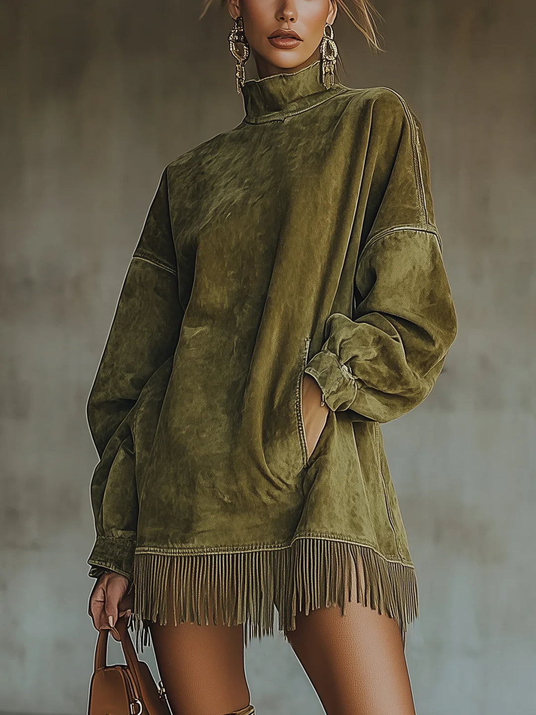 Ayla | Robe à franges