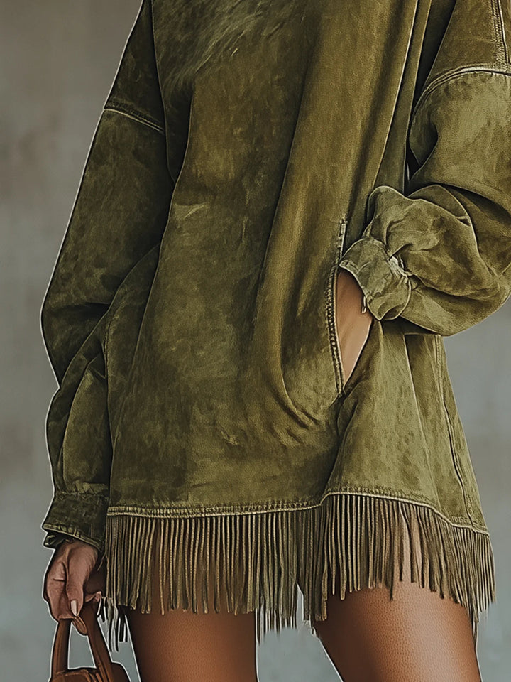 Ayla | Robe à franges