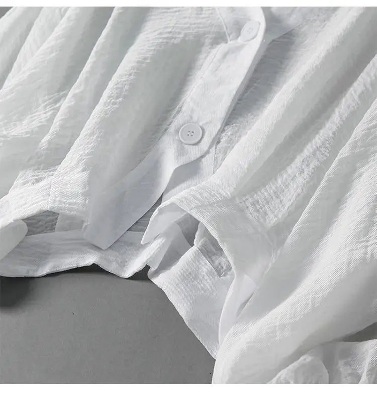 Éloria | Blouse ample élégante à manches bouffantes
