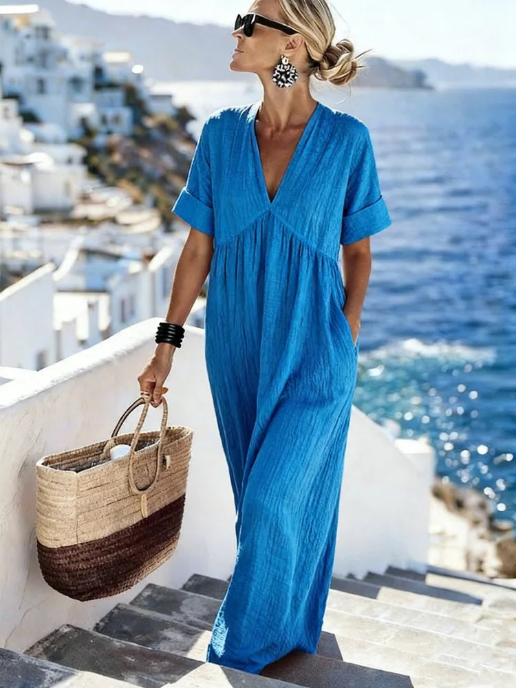 Viviana™ | Robe longue fluide et élégante