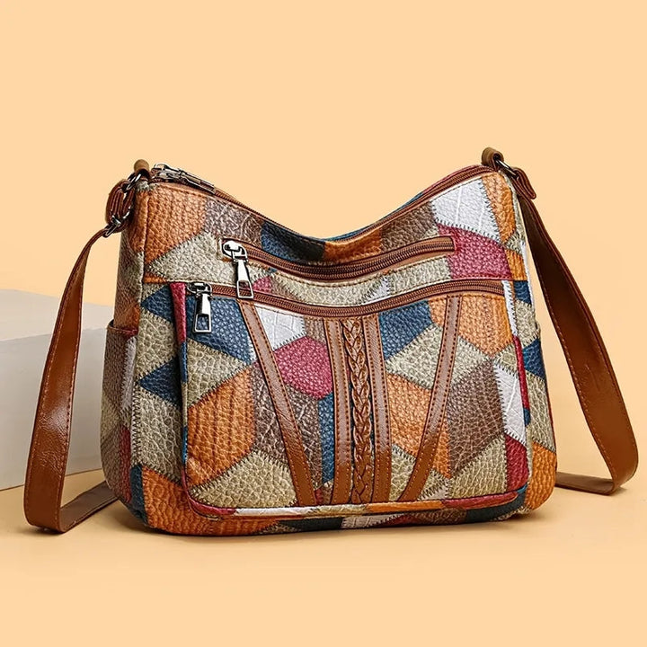 Clara | Sac à bandoulière compact en cuir - Pratique et élégant