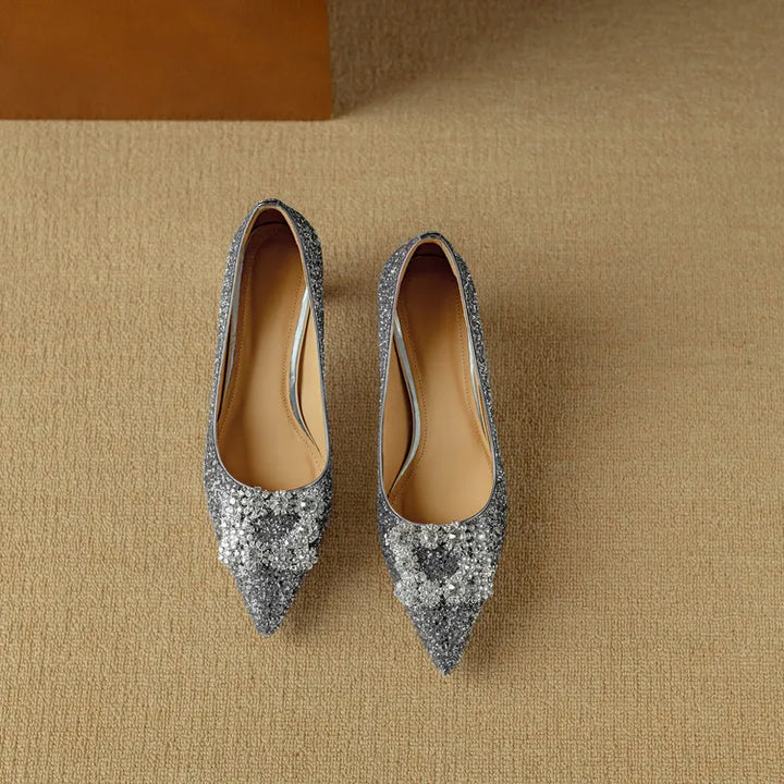Escarpins à paillettes Gloria