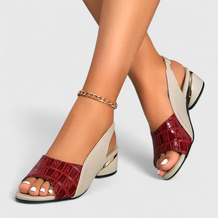Mariah | Élégantes Sandales en Cuir