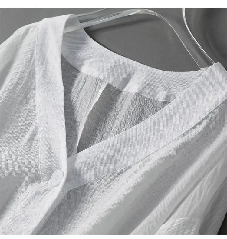 Éloria | Blouse ample élégante à manches bouffantes