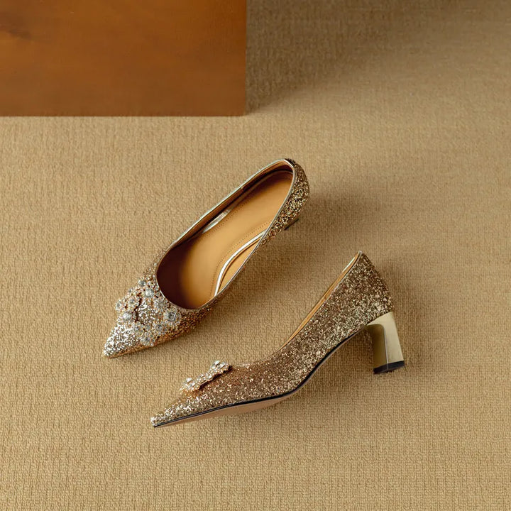 Escarpins à paillettes Gloria