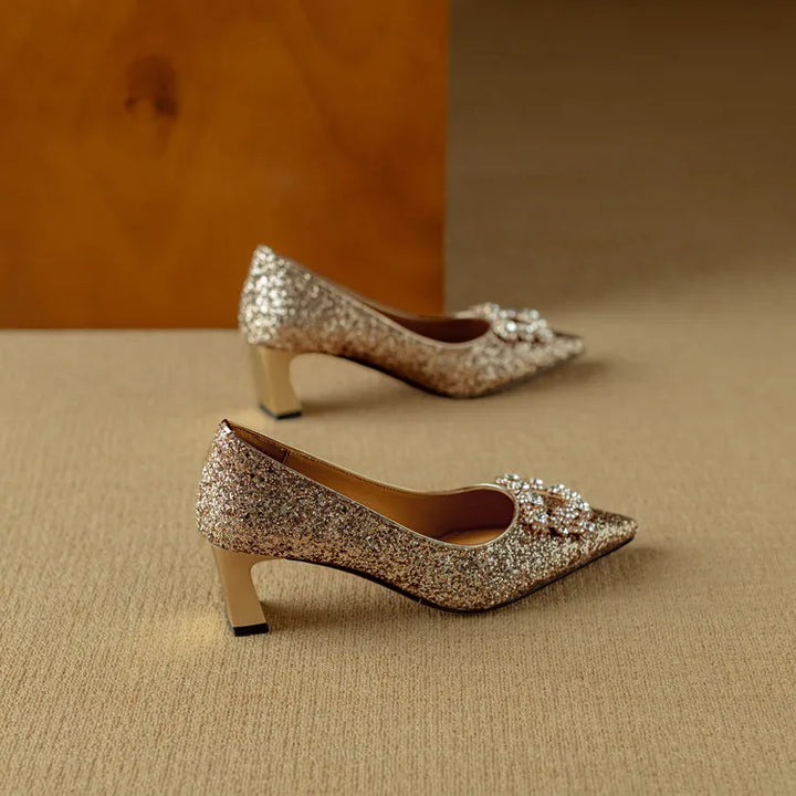 Escarpins à paillettes Gloria