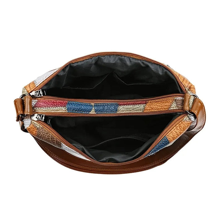 Clara | Sac à bandoulière compact en cuir - Pratique et élégant