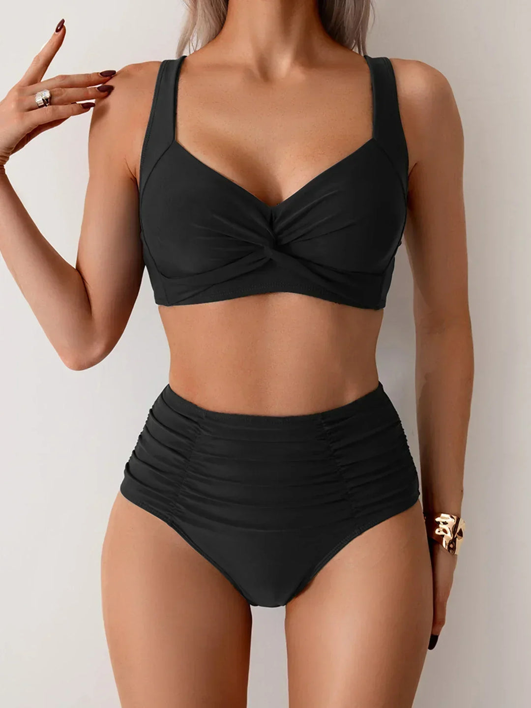 Laluna® | Ensemble de bikini taille haute pour l'été