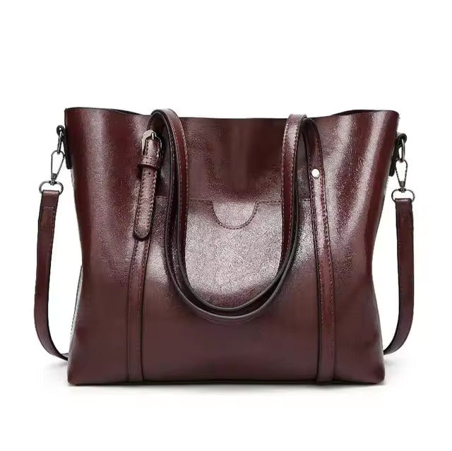 Clara | Sac porté épaule en cuir lisse