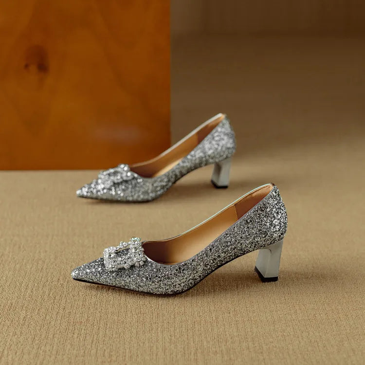 Escarpins à paillettes Gloria