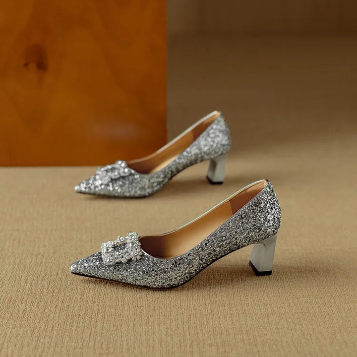 Escarpins à paillettes Gloria