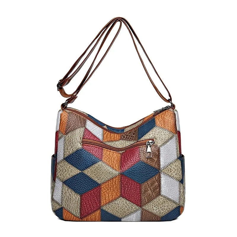 Clara | Sac à bandoulière compact en cuir - Pratique et élégant