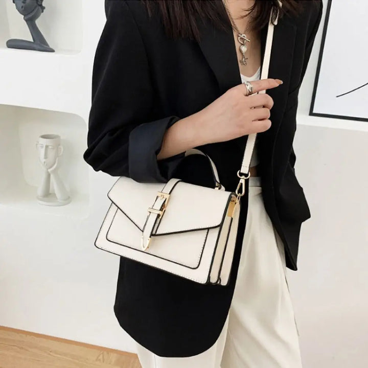Lina | Sac à bandoulière en cuir classique - Votre recherche s'arrête ici