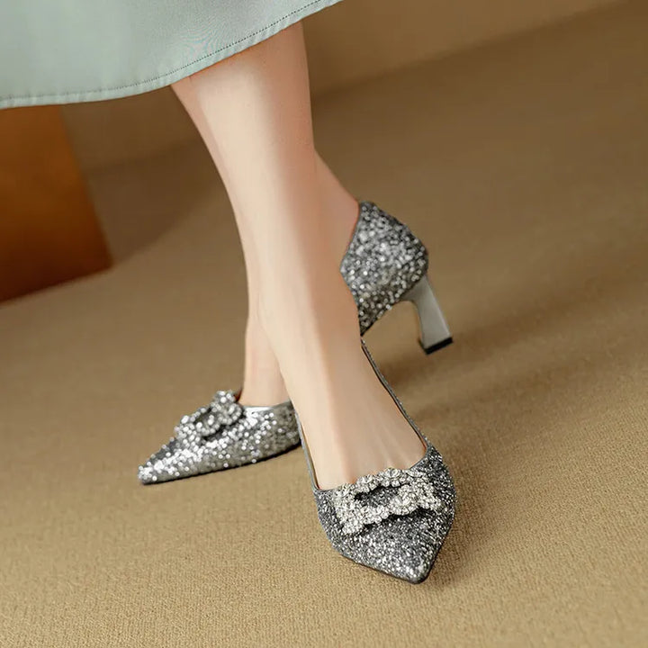 Escarpins à paillettes Gloria