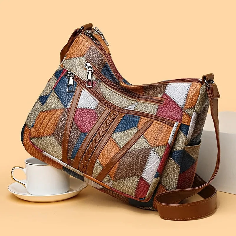 Clara | Sac à bandoulière compact en cuir - Pratique et élégant