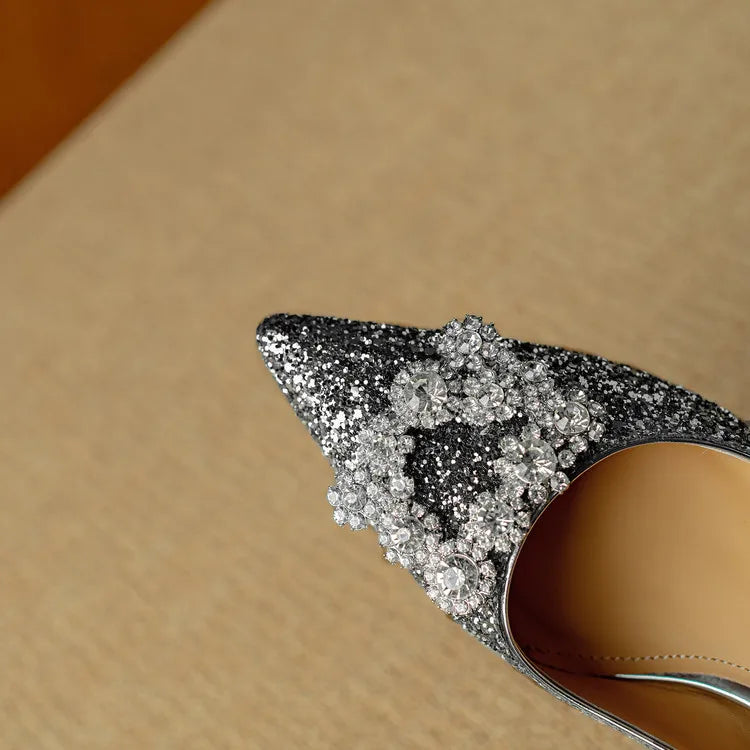 Escarpins à paillettes Gloria