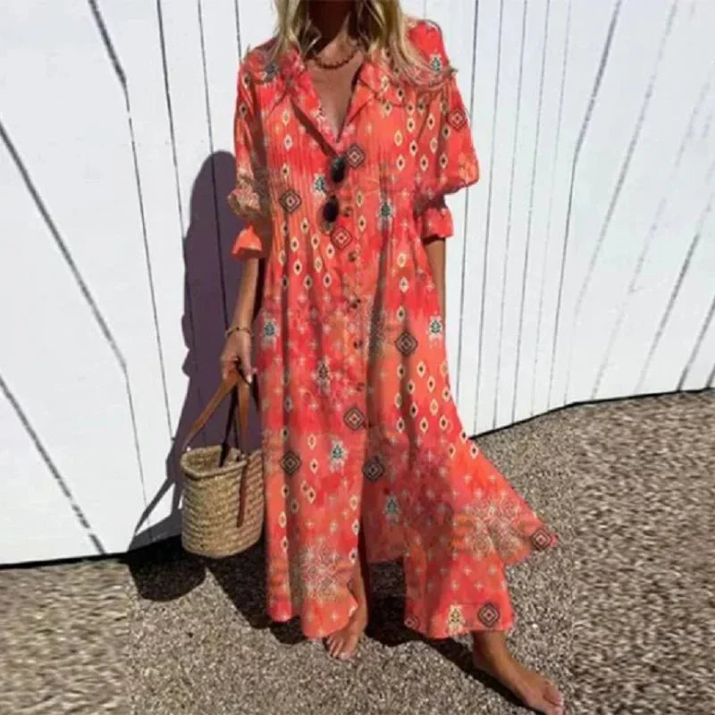Soleil™ | Robe Maxi Boho Légère