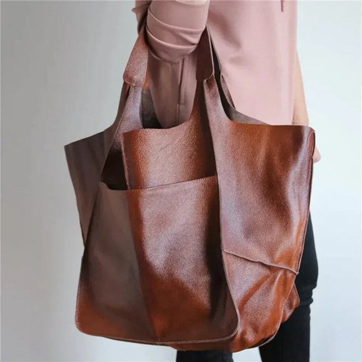 Laura | Sac en cuir spacieux - Tout ce dont vous avez besoin, sans le superflu