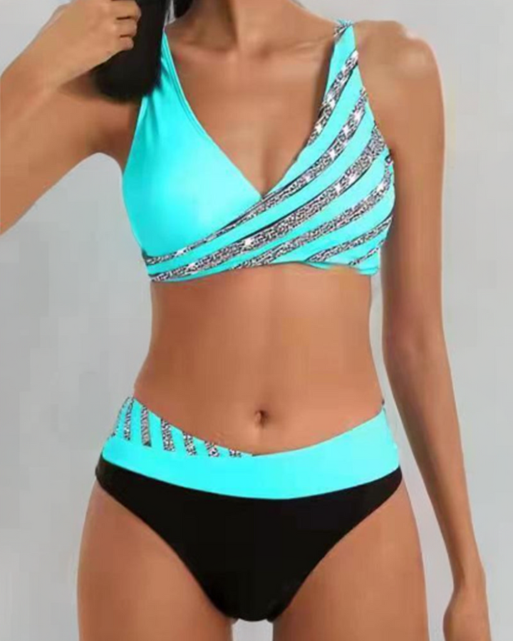 Mona - Maillot de Bain Imprimé aux Couleurs Chaudes