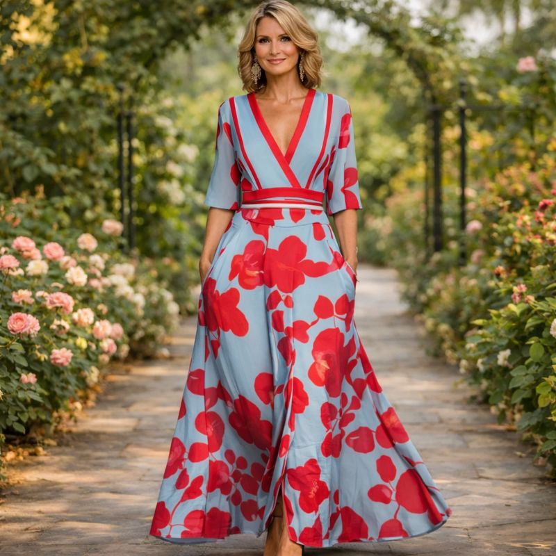 Aimee | Robe longue élégante