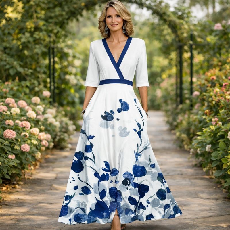 Aimee | Robe longue élégante