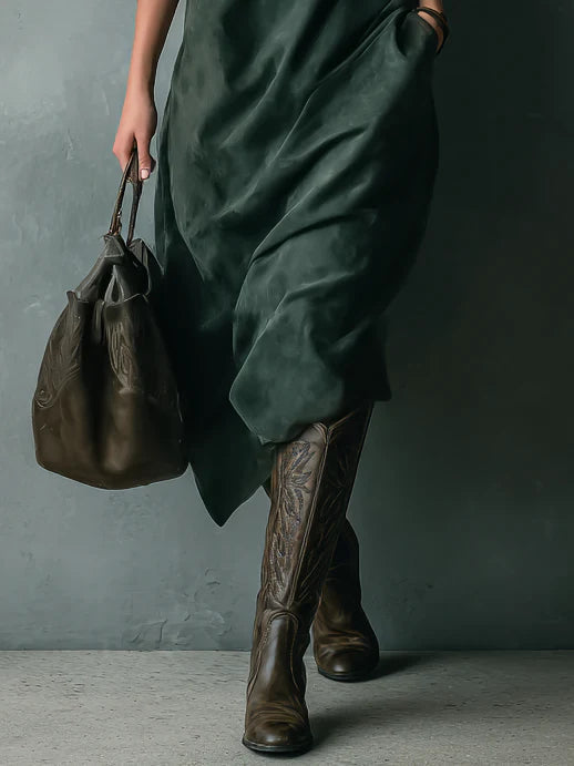Vella | Robe Midi Élégante