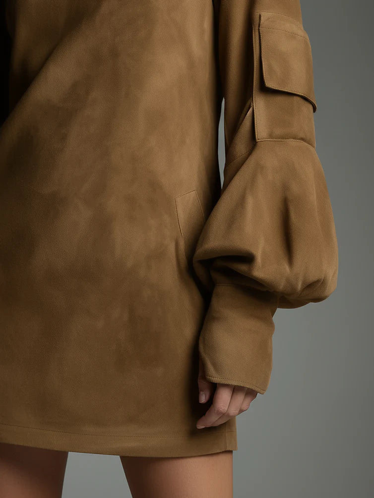 Briony | Mini-robe à col roulé