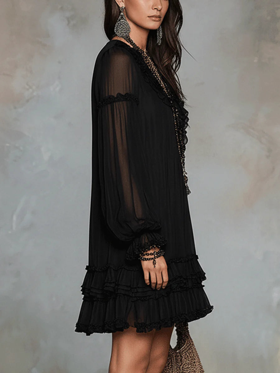 Noiréa | Blouse bohème élégante
