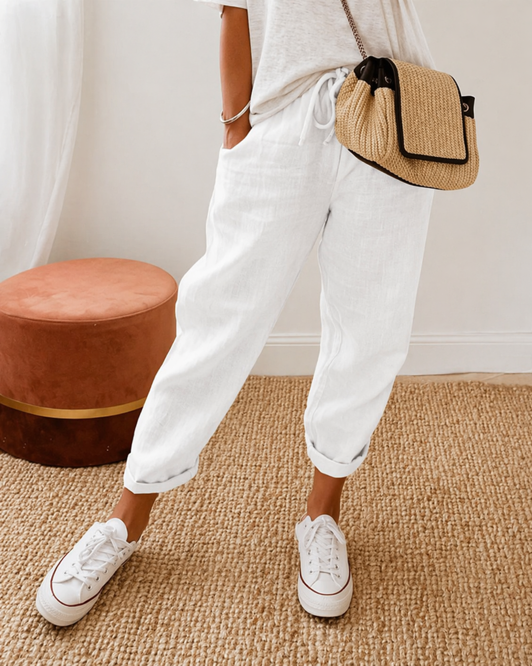 Linae™ | Pantalon Décontracté Relaxé