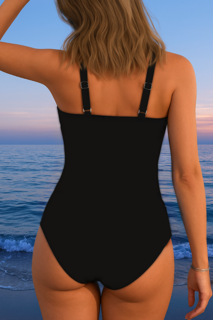 Éloria | Maillot de bain portefeuille luxueux à imprimé coloré
