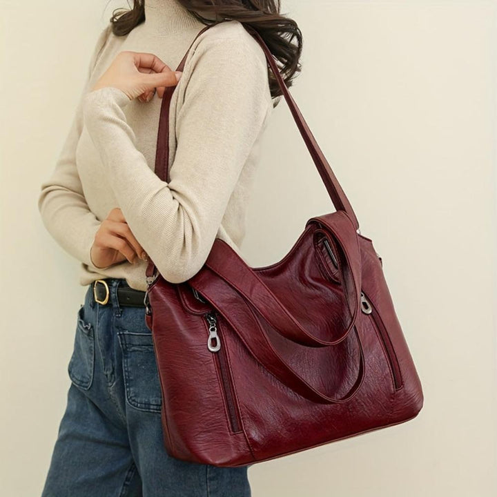 Emma | Élégance intemporelle — Sac à bandoulière en cuir vintage