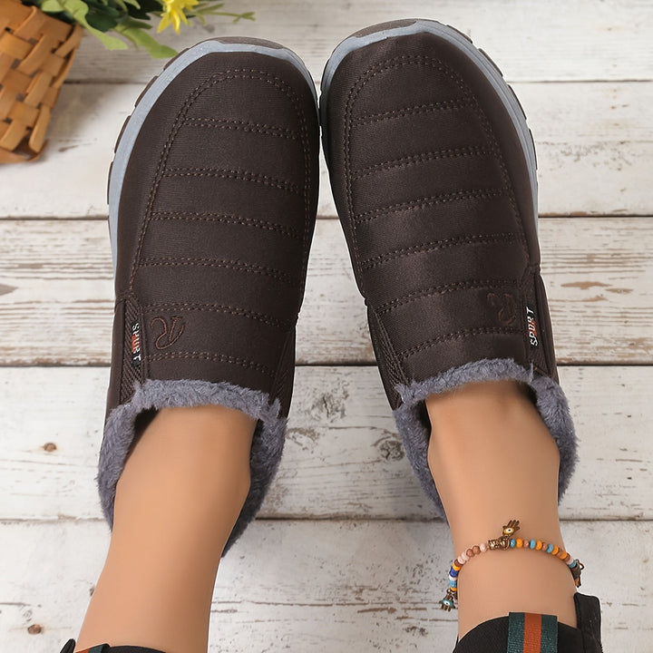 Corvelinna | Chaussures de Confort d'Hiver