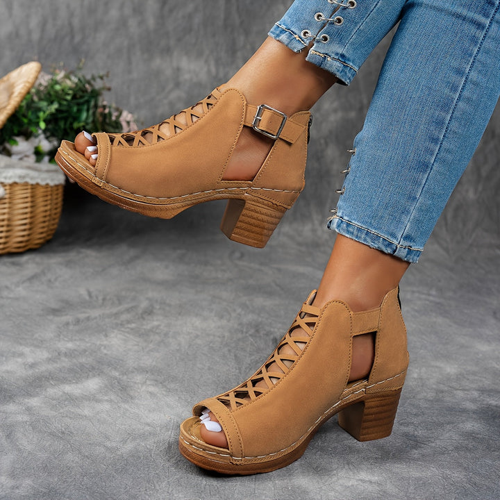 Nessa | Sandales à Talons en Maille