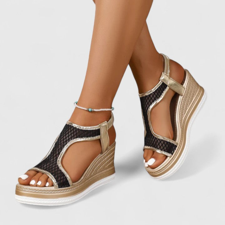 Jessica | Sandales Orthopédiques à Talon Haut