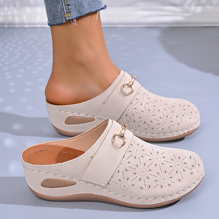 Sienna | Talon Wedge Mules
