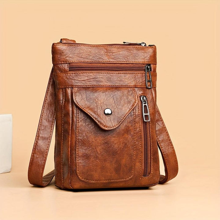 Lina | Sac à bandoulière en cuir au style vintage et confort quotidien