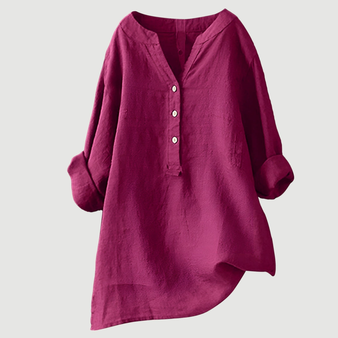 Élodie | Blouse en lin légère et aérée