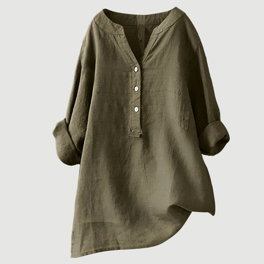 Élodie | Blouse en lin légère et aérée