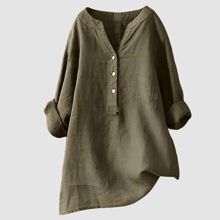 Élodie | Blouse en lin légère et aérée