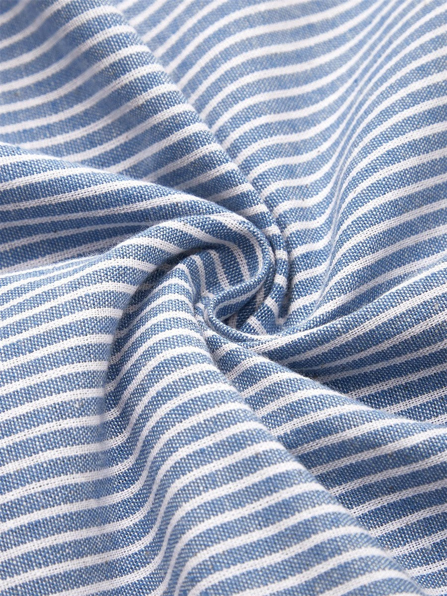 Coralie™ | Robe Maxi d'Été à Rayures Élégantes