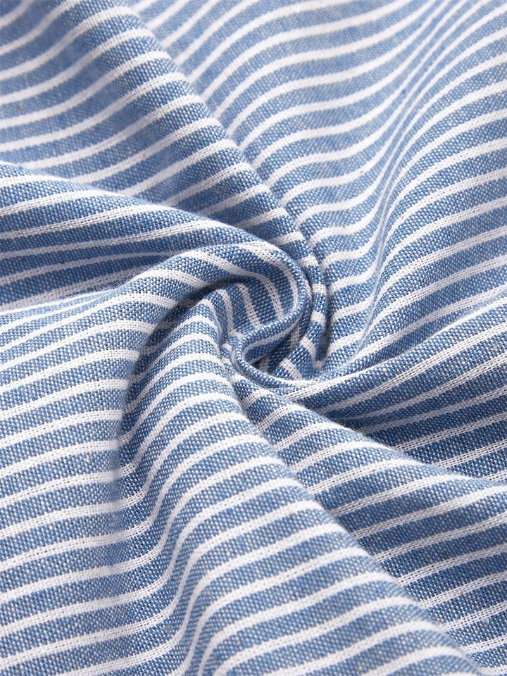 Coralie™ | Robe Maxi d'Été à Rayures Élégantes
